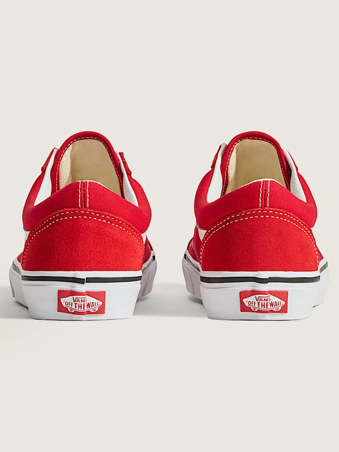 Vans Old Skool Racing Red/True White Shoes | RACING RED/TRUE WHITE (JV6)