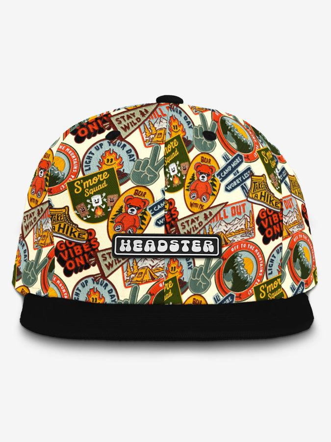 Headster Outdoor Patches Snapback Hat | WARM BUTTER