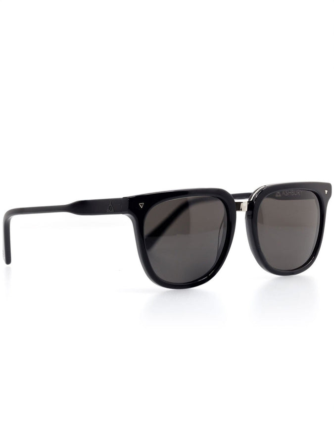 Ahsbury Pistol Black Gloss Sunglasses | BLACK GLOSS