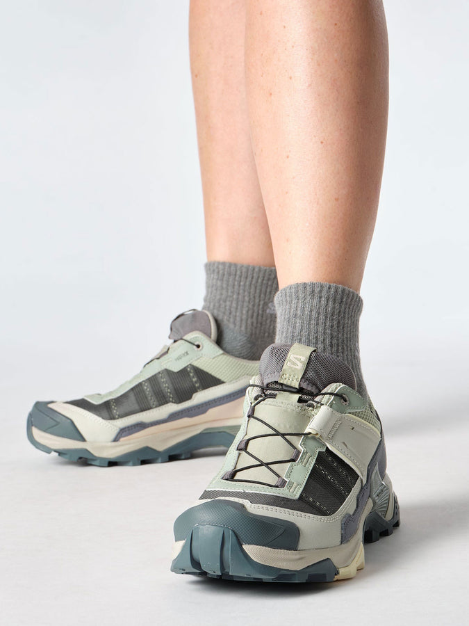 Salomon X Ultra 5 GTX Seagrass/Turbulence/Tender Peach Shoes | SEAGRASS/TURBULENCE/TNDR PEACH