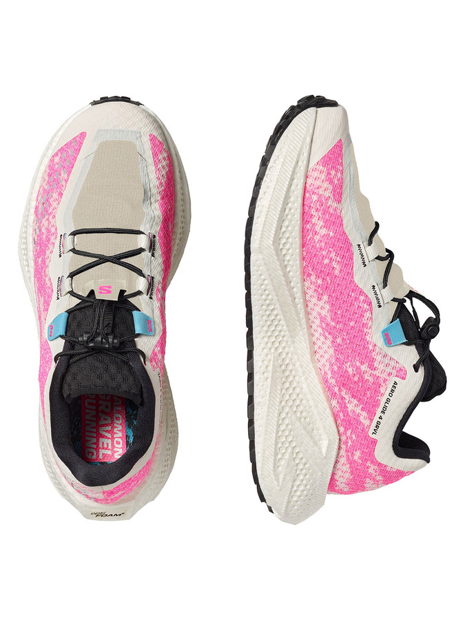 Salomon Aero Glide 4 GRVL Vanilla Ice/Pink Shoes Spring 2026 | VANILLA ICE/KNOCKOUT PNK/BLACK