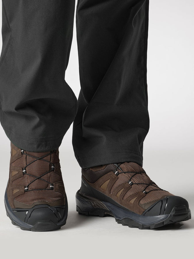 Salomon X Ultra 360 Leather GTX Dark Earth/Sharkskin Shoes | DARK EARTH/DELICIOSO/SHARKSKIN