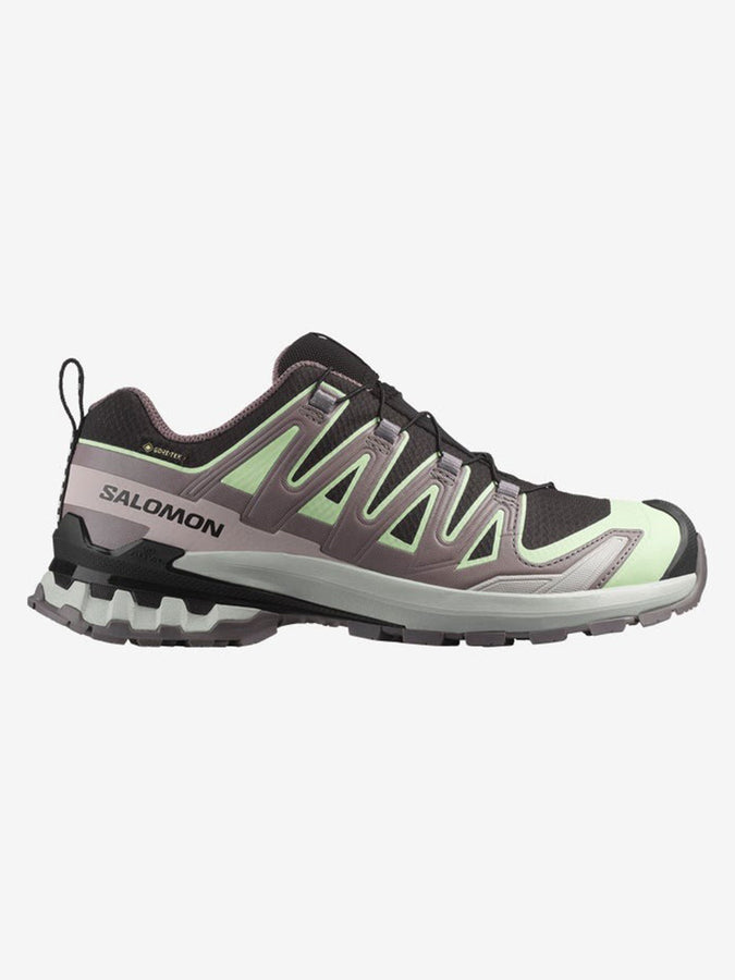Salomon Xa Pro 3D V9 GTX Black/Patina Green/Grey Violet Shoes Spring 2026 | BLACK/PATINA GREEN/GREY VIOLET