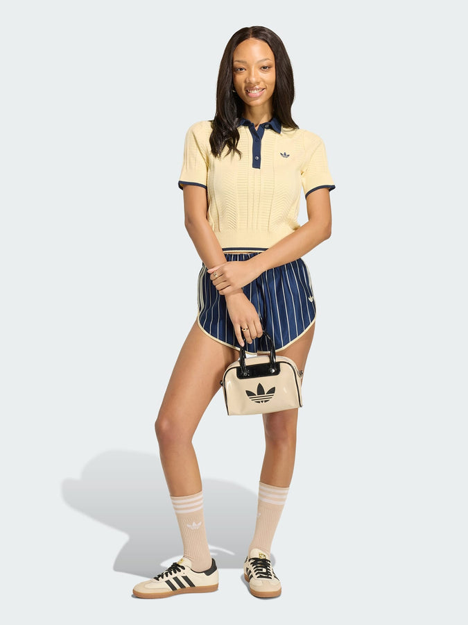 Adidas Firebird Vanilla Short Sleeve Polo Fall 2026 | VANILLA