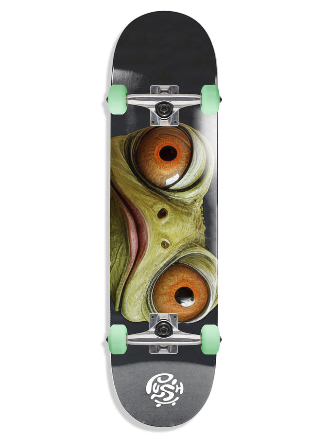 Push Fp Gecko Eyes 7.5'' Complete Skateboard | GREEN