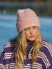 Notice The Reckless Pink Haze Mohair Beanie
