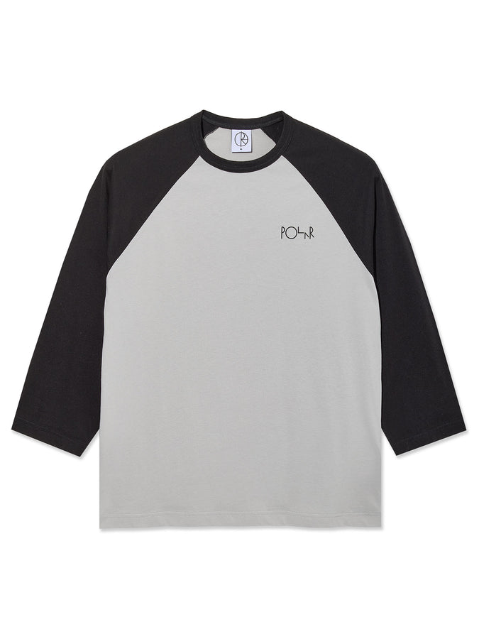 Polar 3/4 Sleeve T-Shirt Fall 2026 | BLACK/SILVER