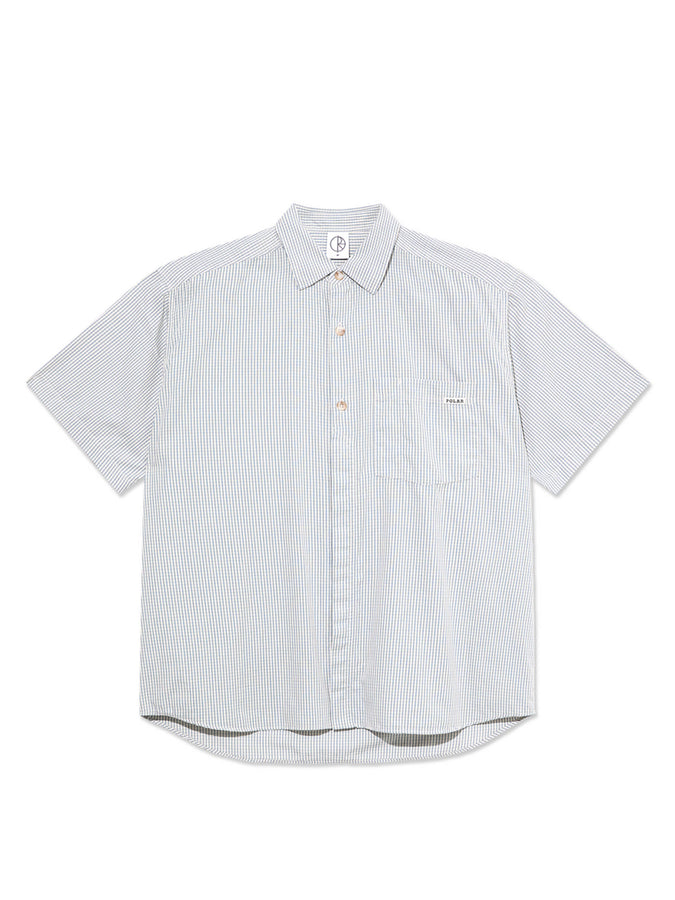 Polar Mitch Short Sleeve Buttondown Shirt Fall 2026 | BLUE CHECK