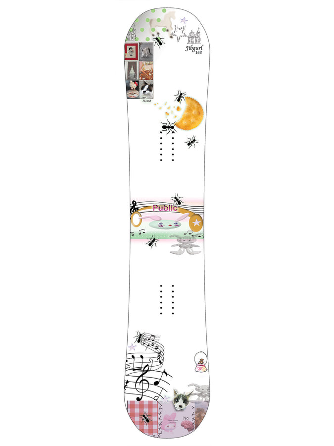 Public Jibgurl 148cm 2027 – Women's Park & Rails Snowboard | N/A