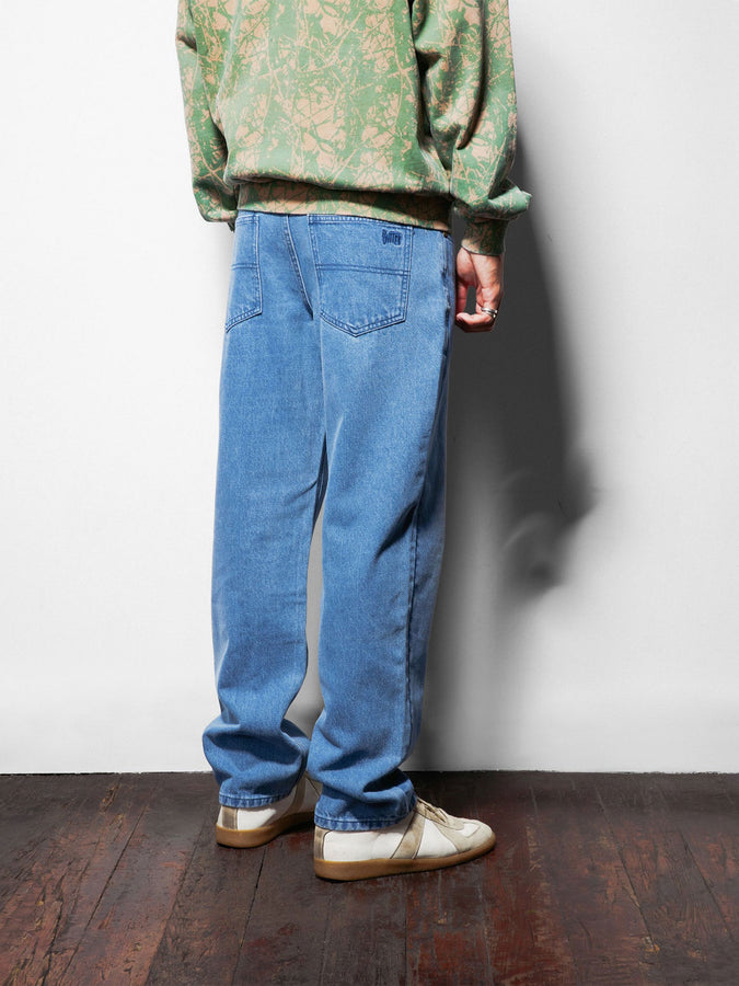 Butter Goods Straight Leg Jeans Spring 2026 | DISTRESSED INDIGO