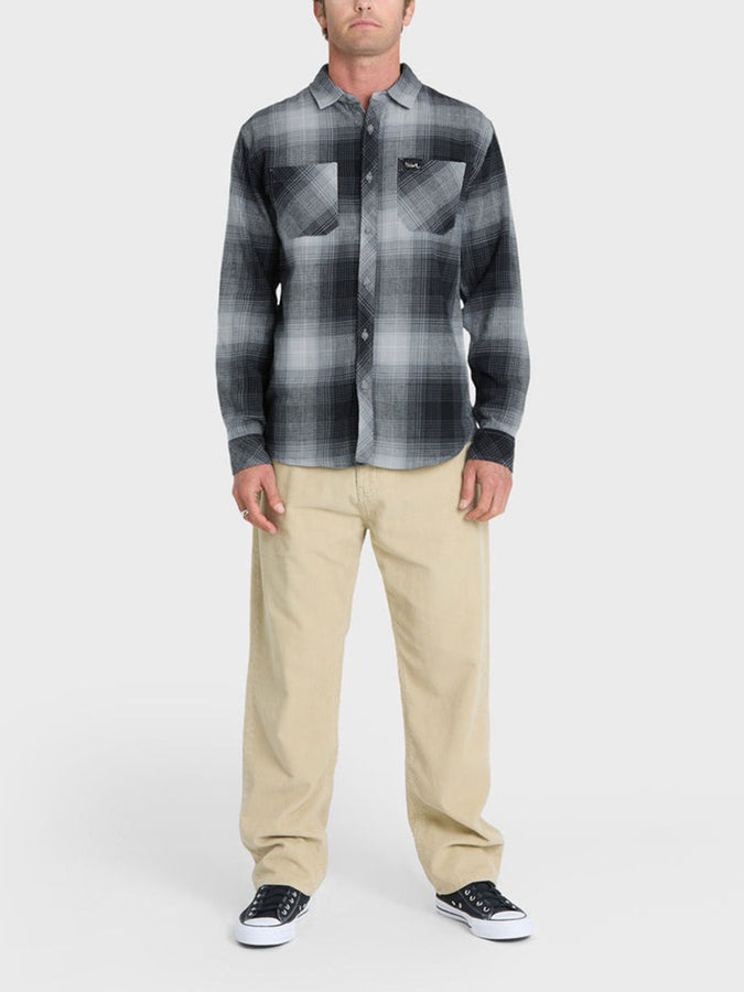 Quiksilver Avalon Flannel L/S Buttondown Shirt Fall 2026 | ANTHRACITE (ANH)
