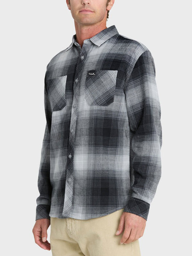 Quiksilver Avalon Flannel L/S Buttondown Shirt Fall 2026 | ANTHRACITE (ANH)