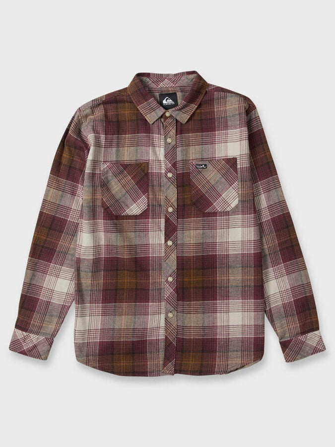 Quiksilver Avalon Flannel L/S Buttondown Shirt Fall 2026 | OXBLOOD RED (OXR)