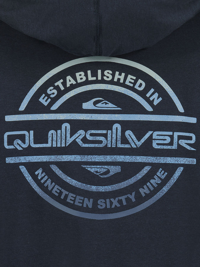Quiksilver Mirrored Hooded Long Sleeve T-Shirt Fall 2026 | TOTAL ECLIPSE (400)