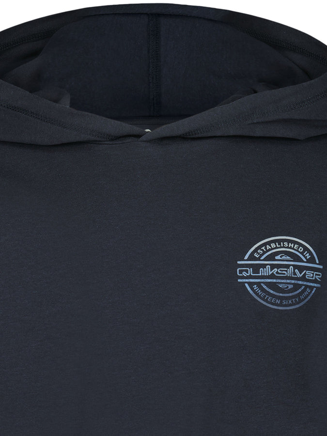 Quiksilver Mirrored Hooded Long Sleeve T-Shirt Fall 2026 | TOTAL ECLIPSE (400)