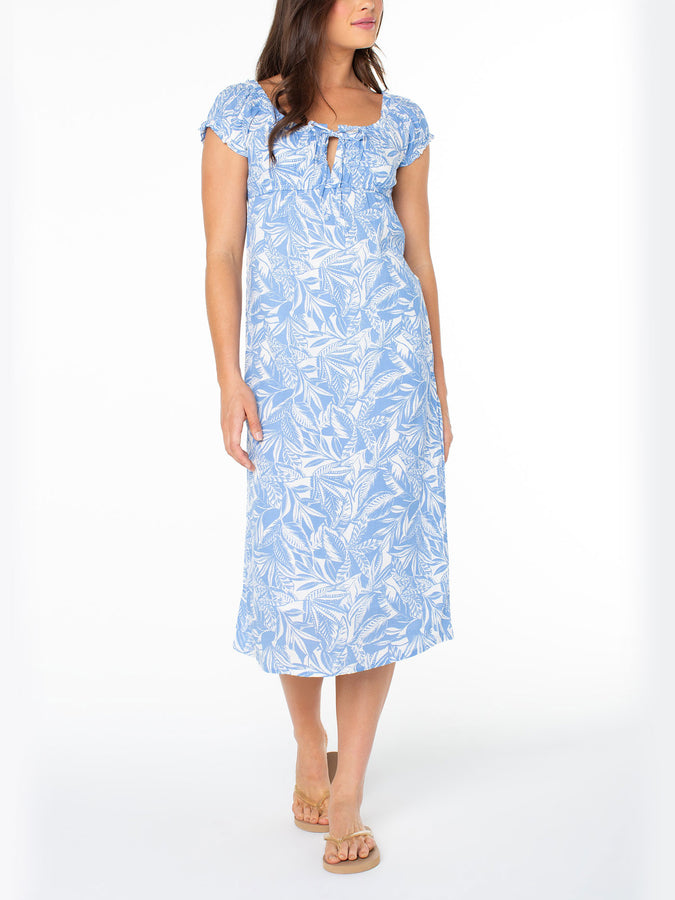 Roxy Sweet Pea Dress Spring 2026 | SLVER LAKE ESCAPADE PALM (BSL)
