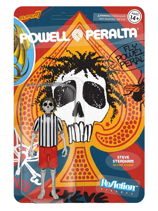 Super 7 Powell-Peralta Steve Steadham ReAction Wave1B Figure | STEVE STEADHAM