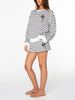 Roxy Surfing Moonlight Stripe Crewneck Sweatshirt Fall 2026