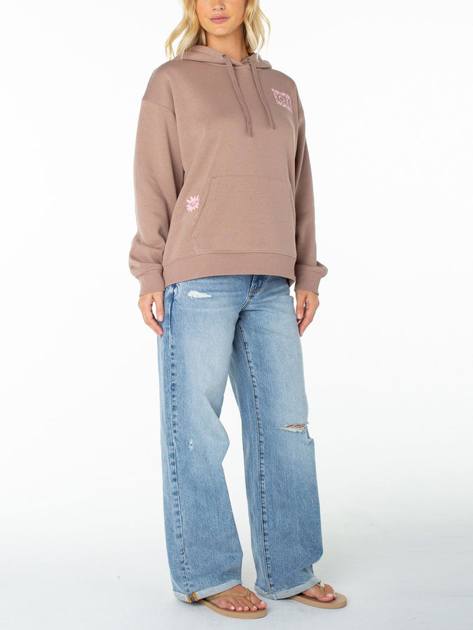 Roxy Wailea Ginger Snap Palm Poster Hoodie Fall 2026 | GINGER SNAP PALM POSTER (CGS)