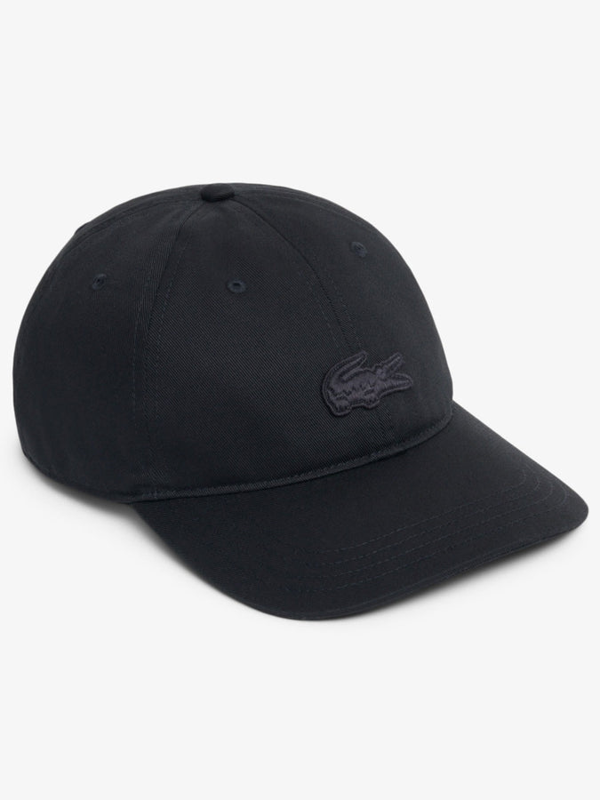 Lacoste Cotton Twill Badge Hat | BLACK (031)