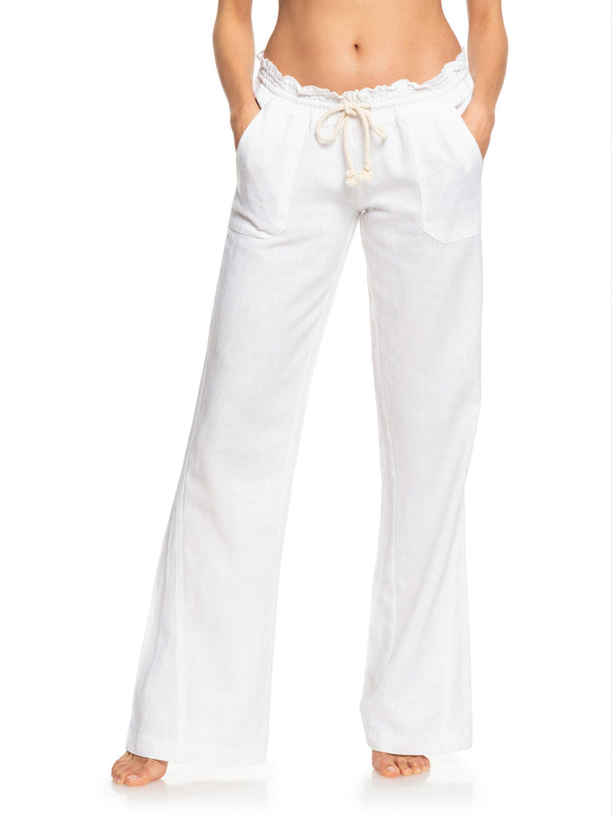 Roxy Oceanside Pants Summer 2026 | SEA SALT SOLID (WBY)