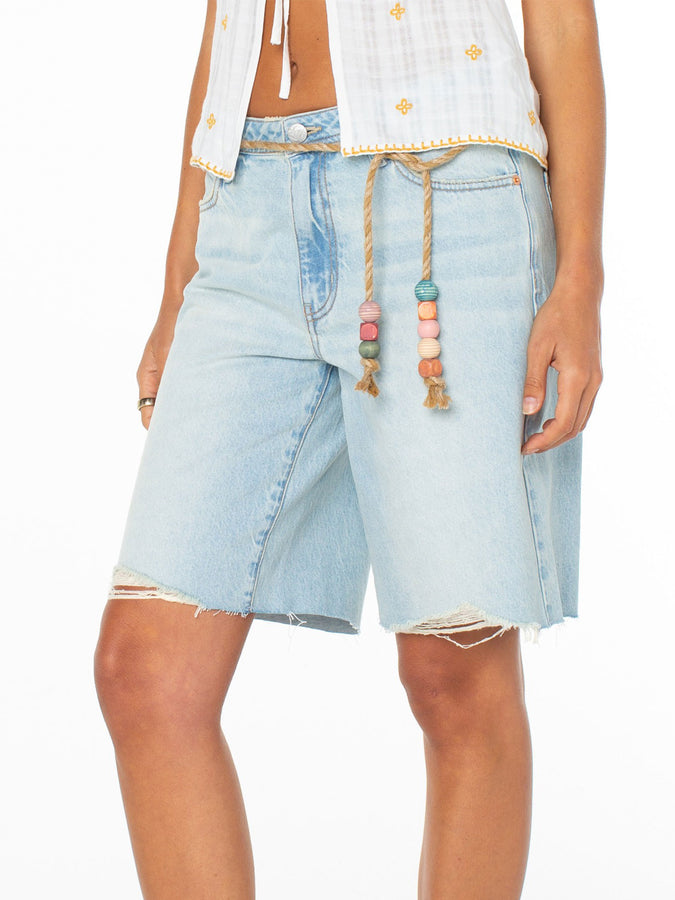 Roxy Message In A Bottle Shorts Summer 2026 | EM OCEAN AL DENIM WASH (DEO)