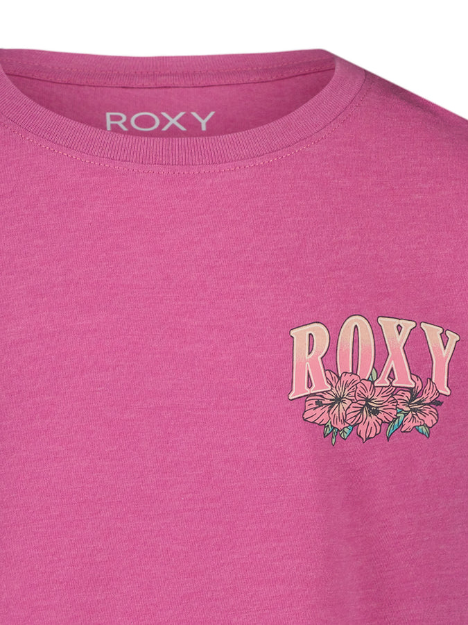 Roxy Peak Blossom T-Shirt Fall 2026 | PURPLE ORCHID HEATHER (507)