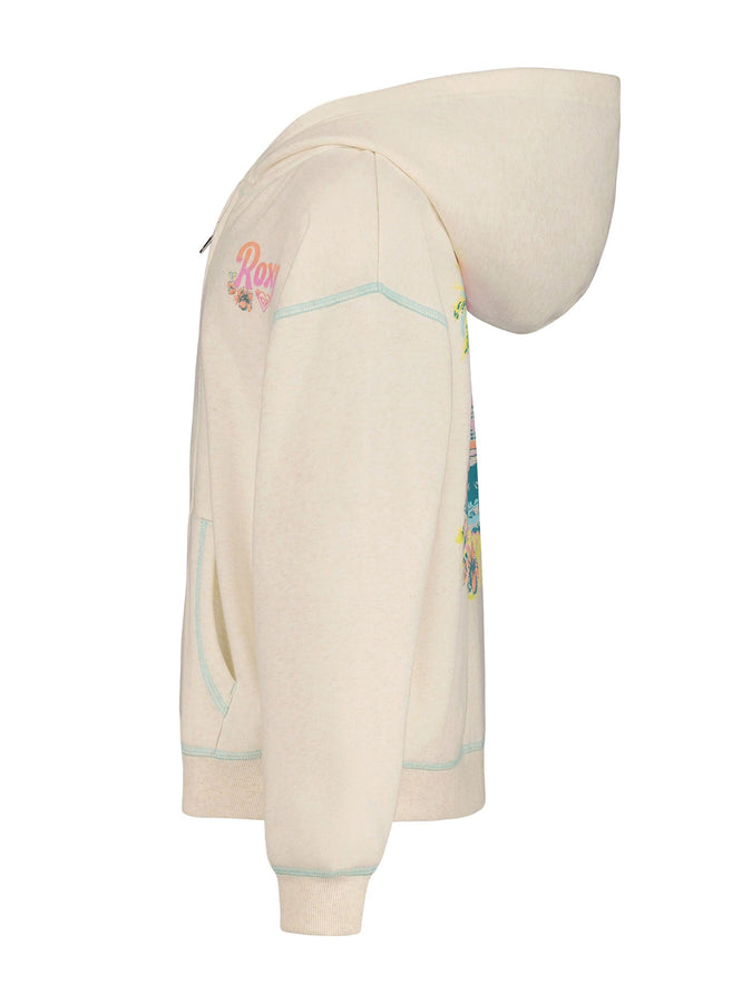 Roxy Coastal Cruiser Zip Hoodie Fall 2026 | OATMEAL HEATHER (270)