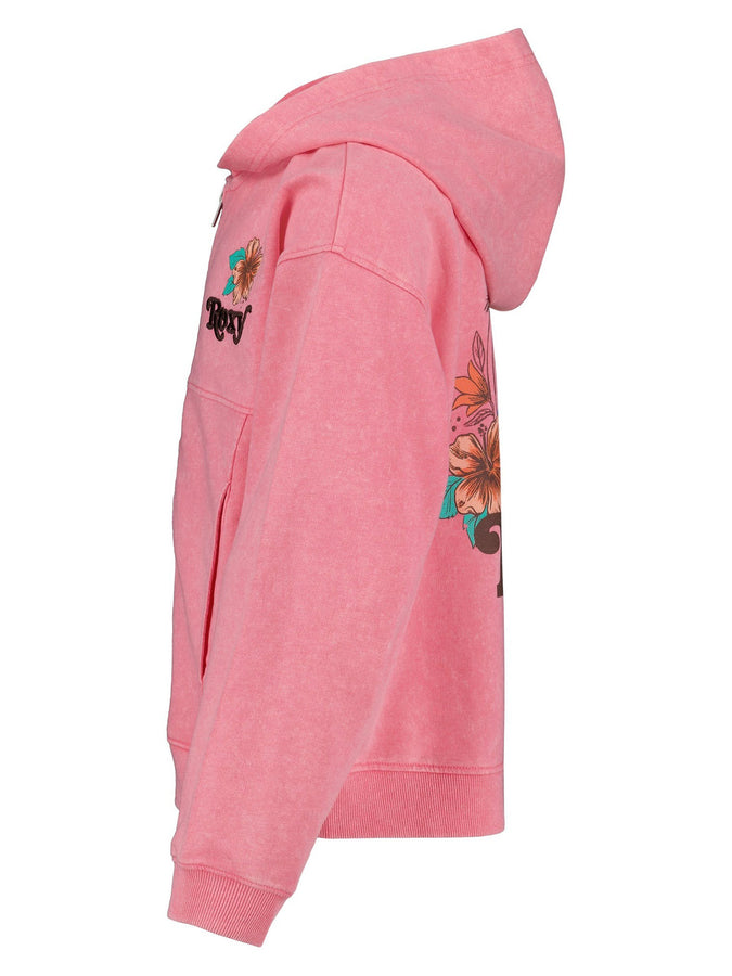 Roxy Sunset Oversized Zip Hoodie Spring 2026 | PLUMERIA (695)