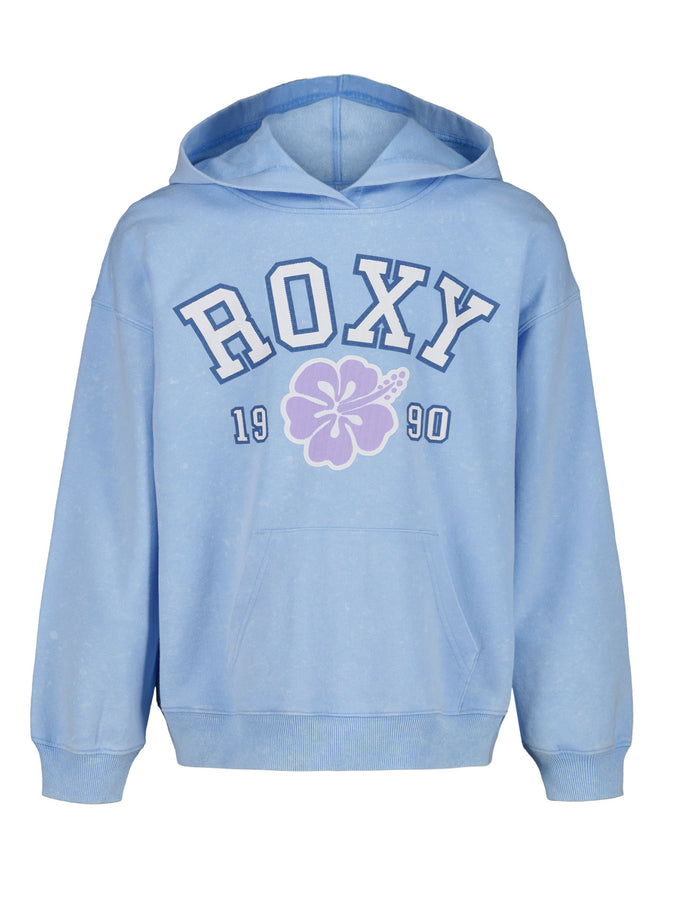 Roxy Aloha Oversized Hoodie Spring 2026 | AIRY BLUE (414)