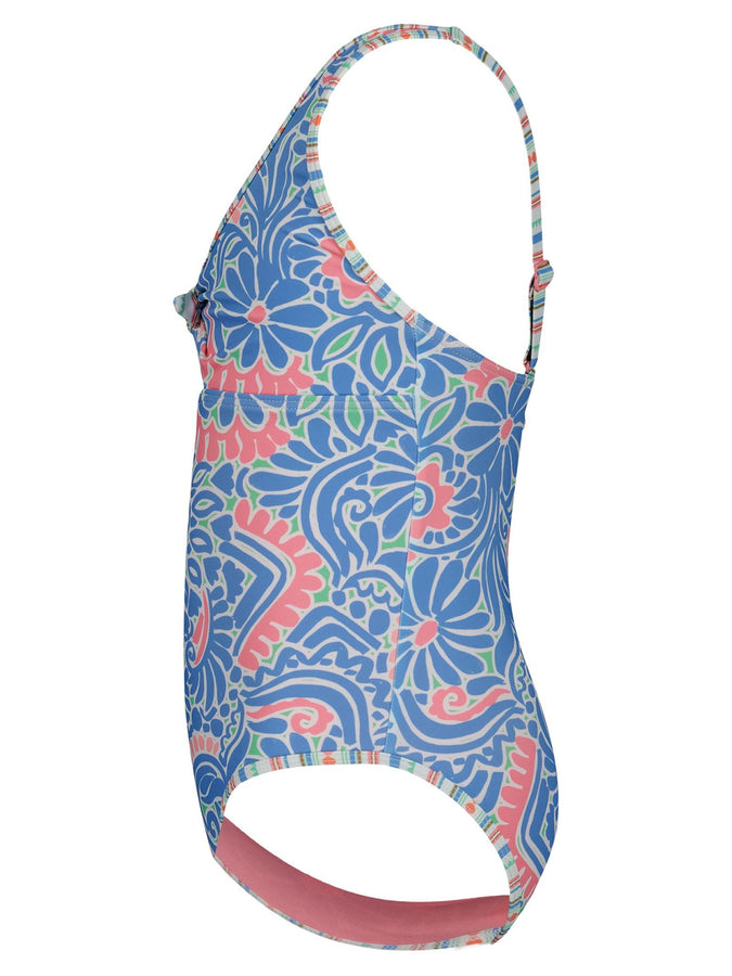 Roxy Cascais One Piece Swimsuit Summer 2026 | SILVER LAKE BLUE (415)