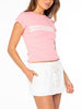 Roxy Okjnawa Stripe 90s T-Shirt Spring 2026