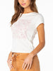 Roxy Flower Tile T-Shirt Fall 2026