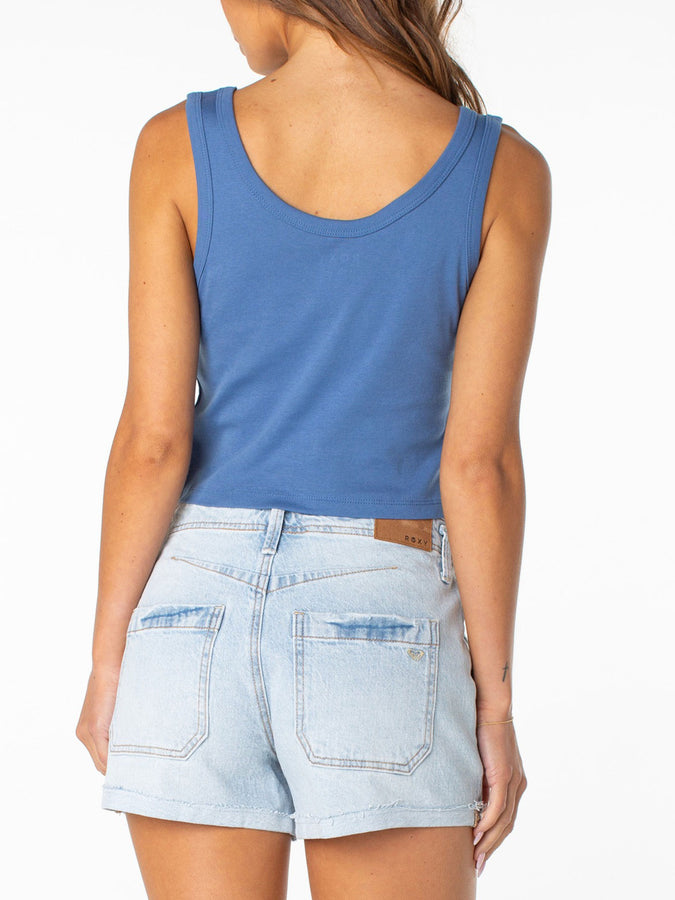 Roxy Yin Yang Palm Tank Top Spring 2026 | BLUE HRIZN YIN YANG PLM (BHZ)