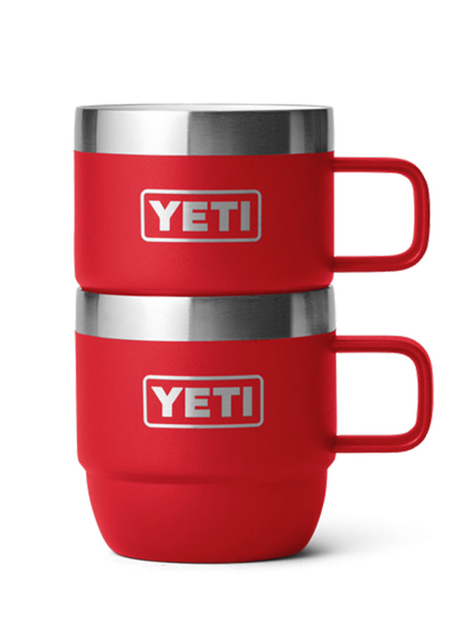 Yeti Rambler Stackable Rescue Red 6oz Cup | RESCUE RED