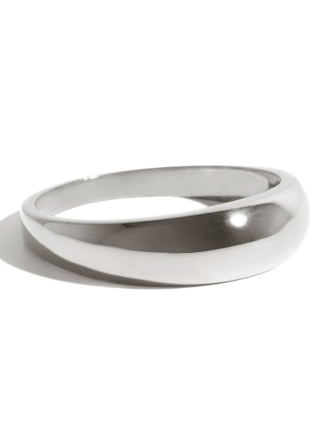 Treasure Box Basic Dome Ring In Silver | EMPIRE