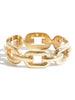 Treasure Box Link Chain Gold Ring