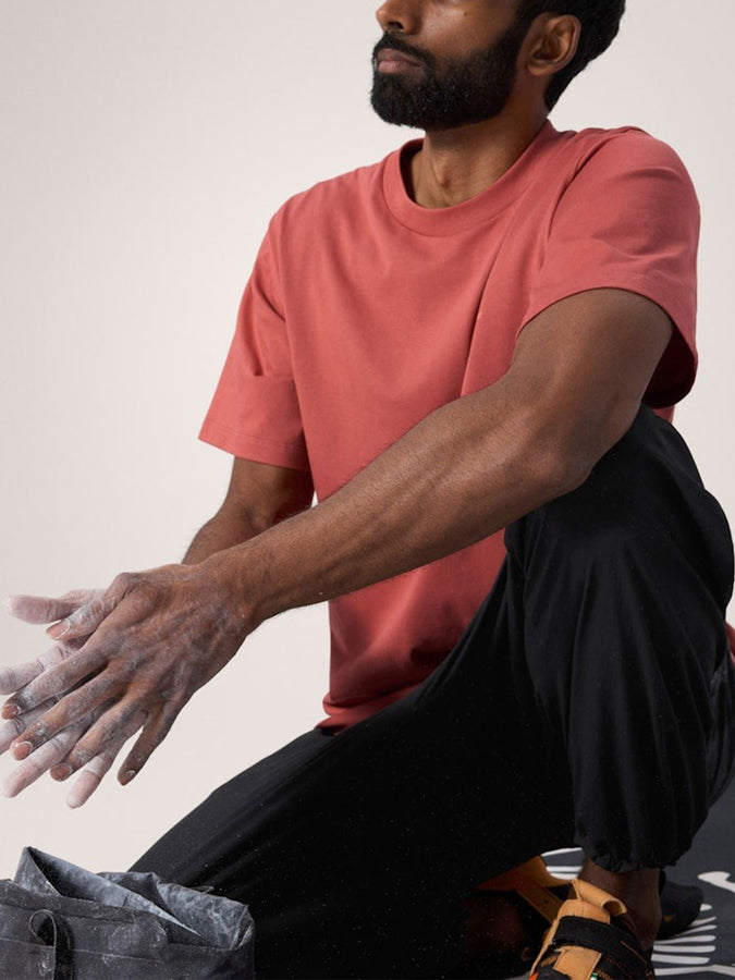 Arc'teryx Kragg SL Cotton T-Shirt Summer 2026 | STONE RED