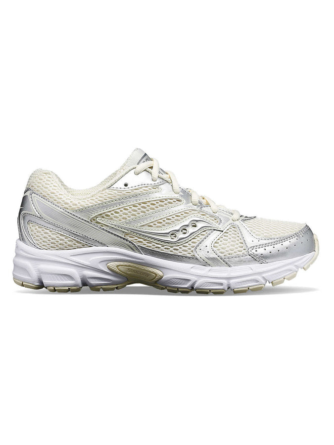 Saucony Ride Millenium Cream/Silver Shoes Spring 2025 | CREAM/SILVER