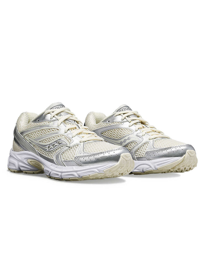 Saucony Ride Millenium Cream/Silver Shoes Spring 2025 | CREAM/SILVER