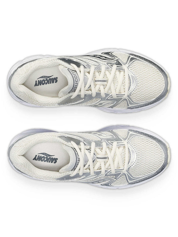 Saucony Ride Millenium Cream/Silver Shoes Spring 2025 | CREAM/SILVER