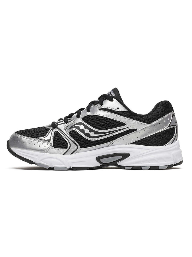 Saucony Ride Millenium Black/Silver Shoes Spring 2025 | BLACK/SILVER
