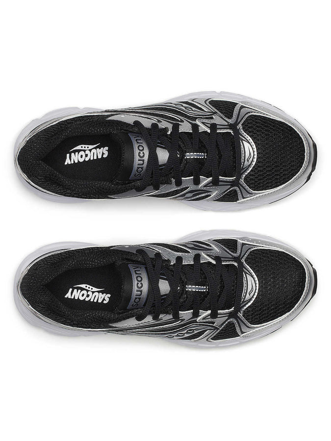 Saucony Ride Millenium Black/Silver Shoes Spring 2025 | BLACK/SILVER