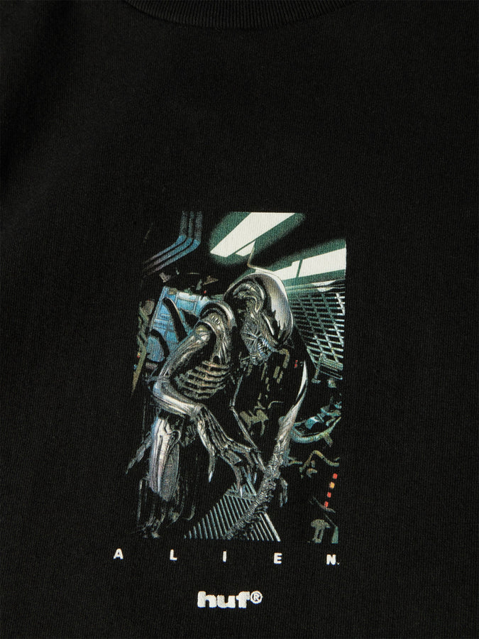 Huf x Alien Scream T-Shirt Holiday 2026 | BLACK