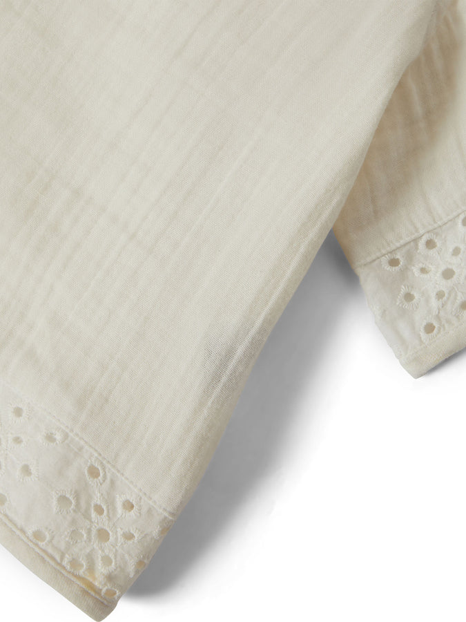 Brixton Seaside Eyelet Top Spring 2026 | OFF WHITE