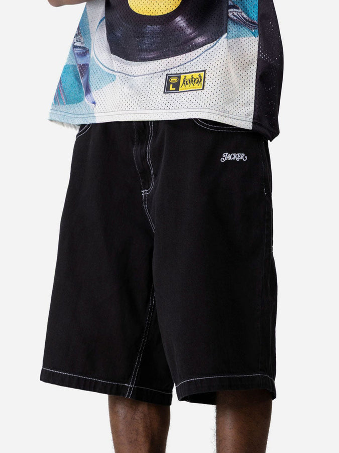 Jacker Classic Black Baggy Shorts Fall 2026 | BLACK