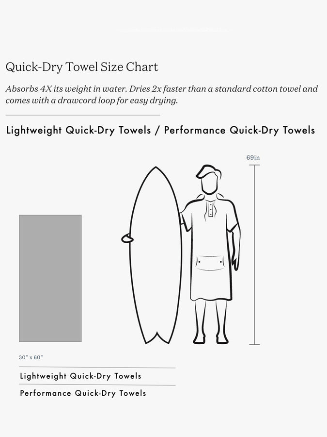 Slowtide x Realtree Performance Quick-Dry Travel Towel Spring 2026 |  MULTI