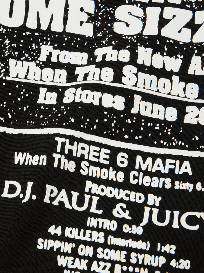 Huf x Three 6 Mafia Sizzurp T-Shirt | BLACK