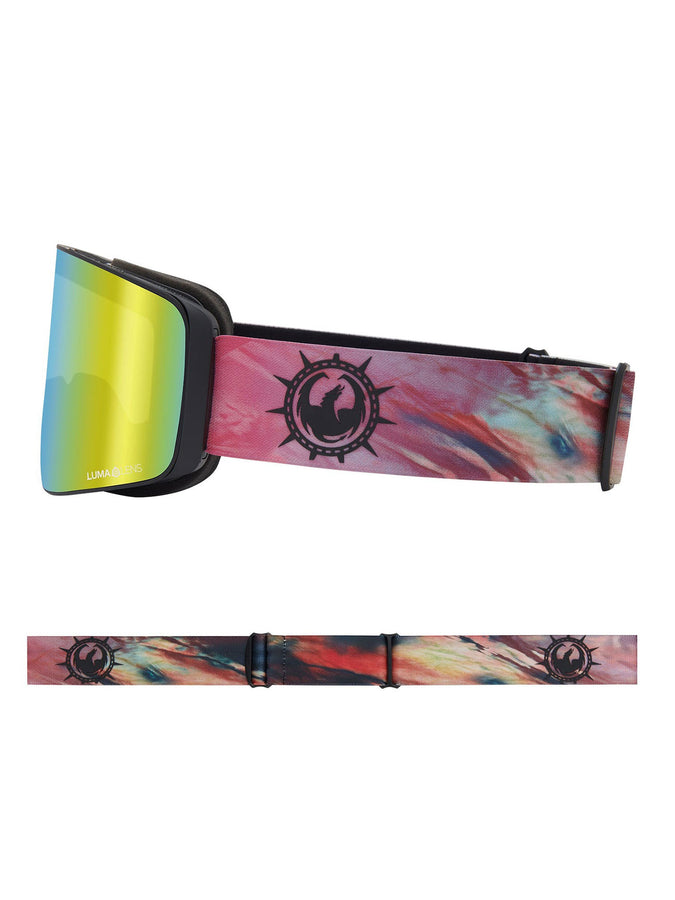 Dragon Slain MAG Cylindrical Burnout/LL Gld Ion + Lens Goggle | BURNOUT/LL GOLD ION