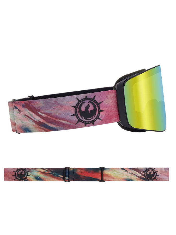 Dragon Slain MAG Cylindrical Burnout/LL Gld Ion + Lens Goggle | BURNOUT/LL GOLD ION